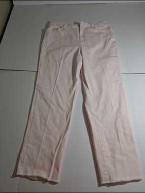 Gloria Vanderbilt Amanda Pale Pink High-Rise Jeans